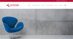 Desktop Screenshot of lumomed.com