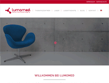 Tablet Screenshot of lumomed.com